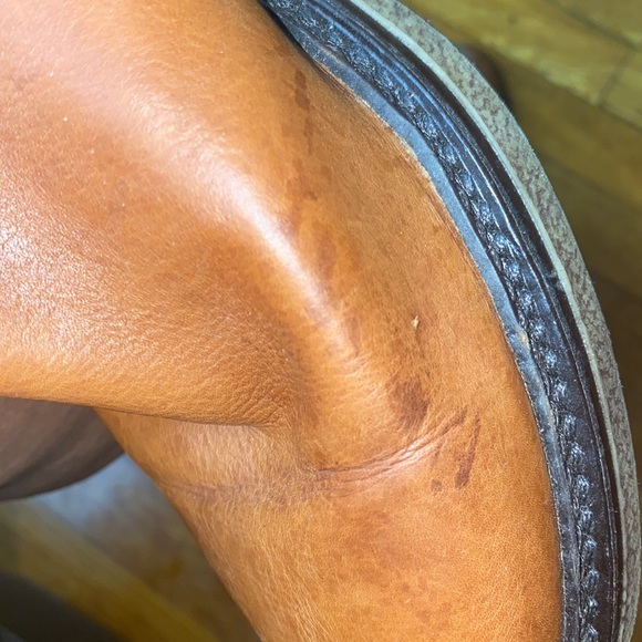 Real leather knee high boots - Picture 5 of 6